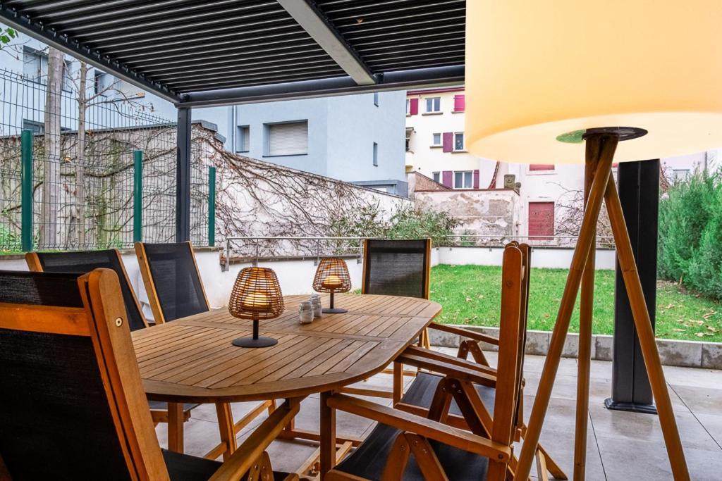 Appartement Cosy Jardin Et Terrasse Страсбург Экстерьер фото